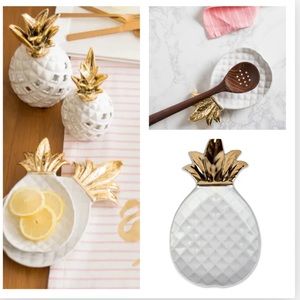 Set of 3 Pineapple small dish pier1